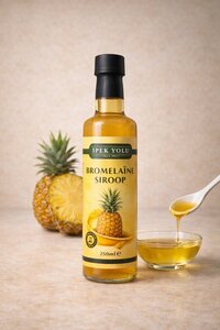 Ipekyolu Bromela&iuml;ne Extract Siroop 500 ml | Natuurlijk Voedingssupplement
