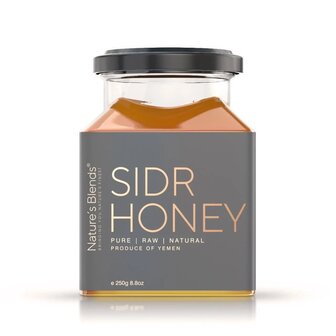 Pure rauwe Jemenitische Sidr Jujube-honing (250 gr)