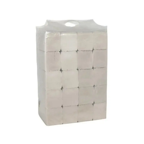 Handdoekpapier V-fold recycled  naturel tissue 2 laags - 3800 doekjes 